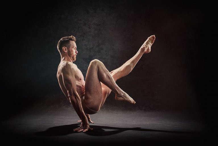 Male Contemporary Dance - Floor pose